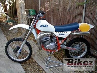 1983 KTM 500 K 4 Enduro photo